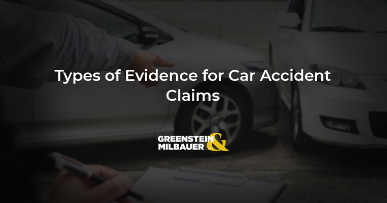 Types of Evidence for Car Accident Claims